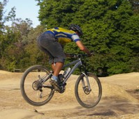 vanders jumps at the local bmx track