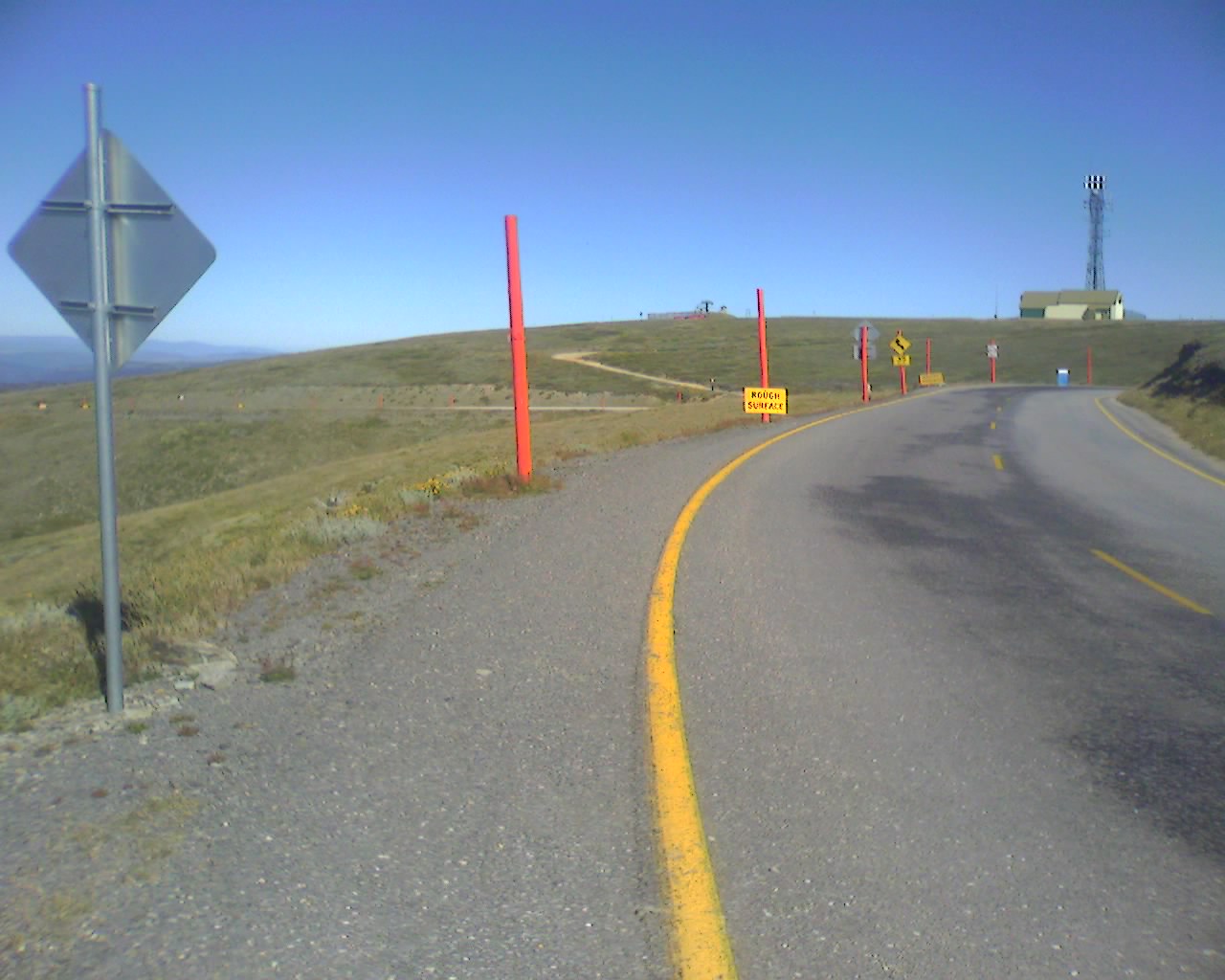 Mt Hotham - the top!