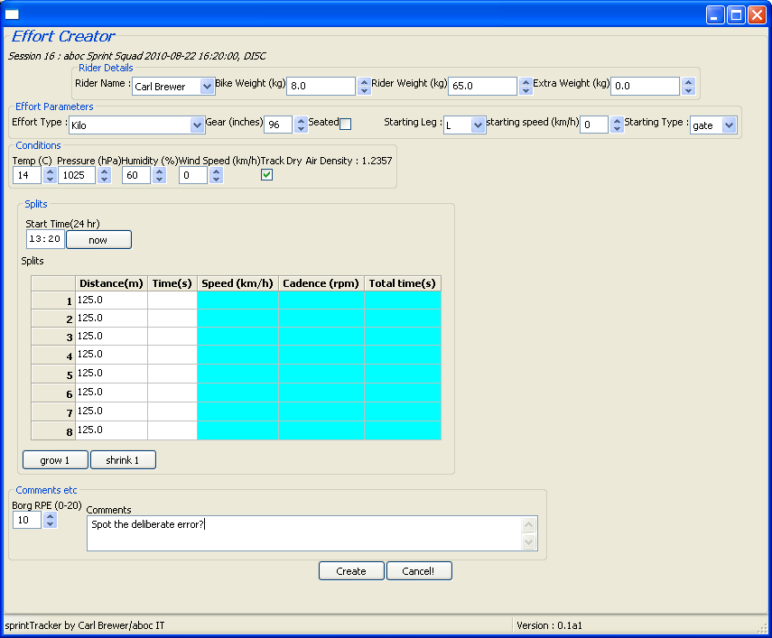 EffortCreator