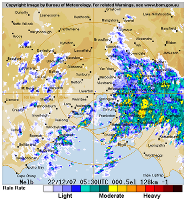 weather radar Dec 22nd 2007 weather radar Dec 22nd 2007